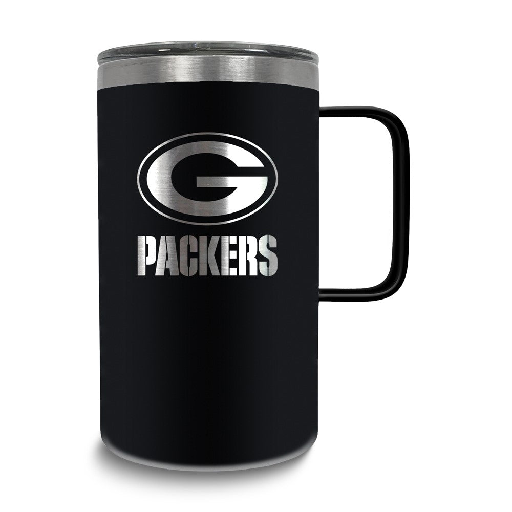 NFL Green Bay Packers Stainless Steel 18 oz. Hustle Mug with Lid