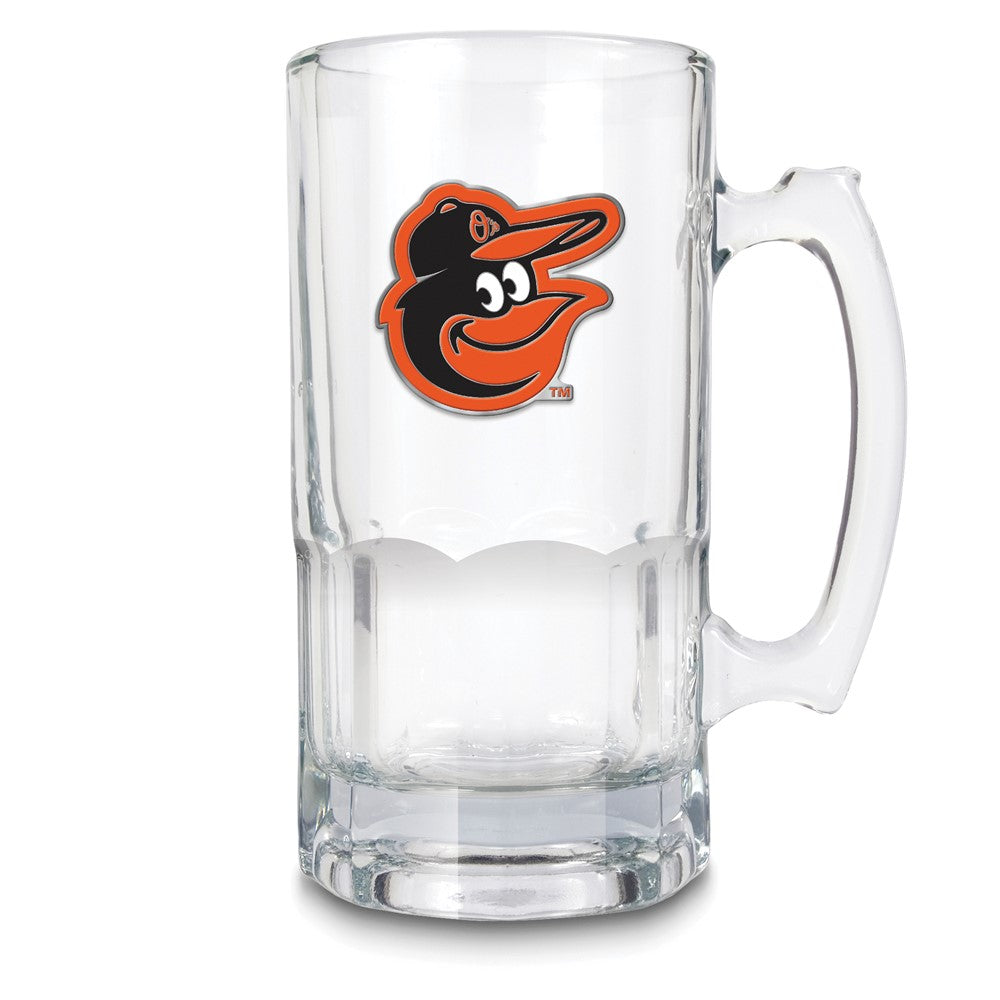 MLB Baltimore Orioles Glass 32 ounce Macho Mug