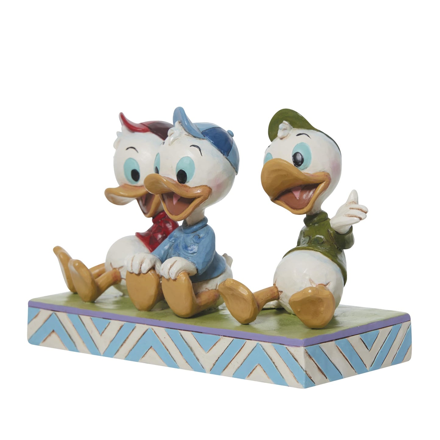Enesco Disney Traditions Huey Dewey and Louie Sitting, Figurine, 3.75in H
