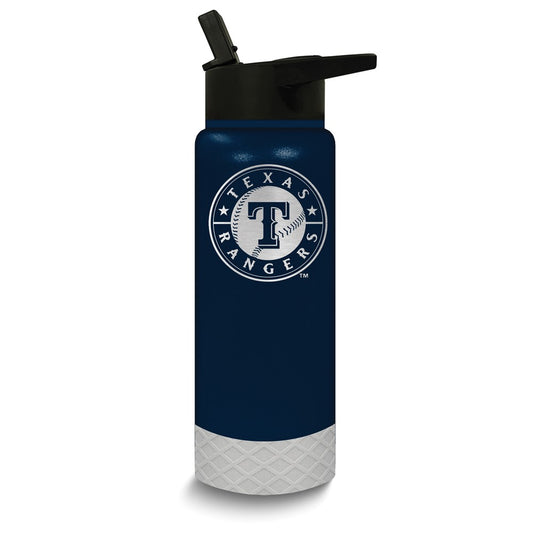 MLB Tampa Bay Devil Rays Stainless Steel Silicone Grip 24 oz. Water Bottle