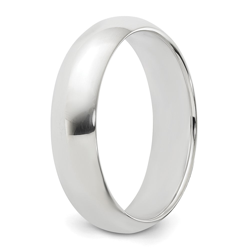 Sterling Silver 5mm Half Round Size 12 Band