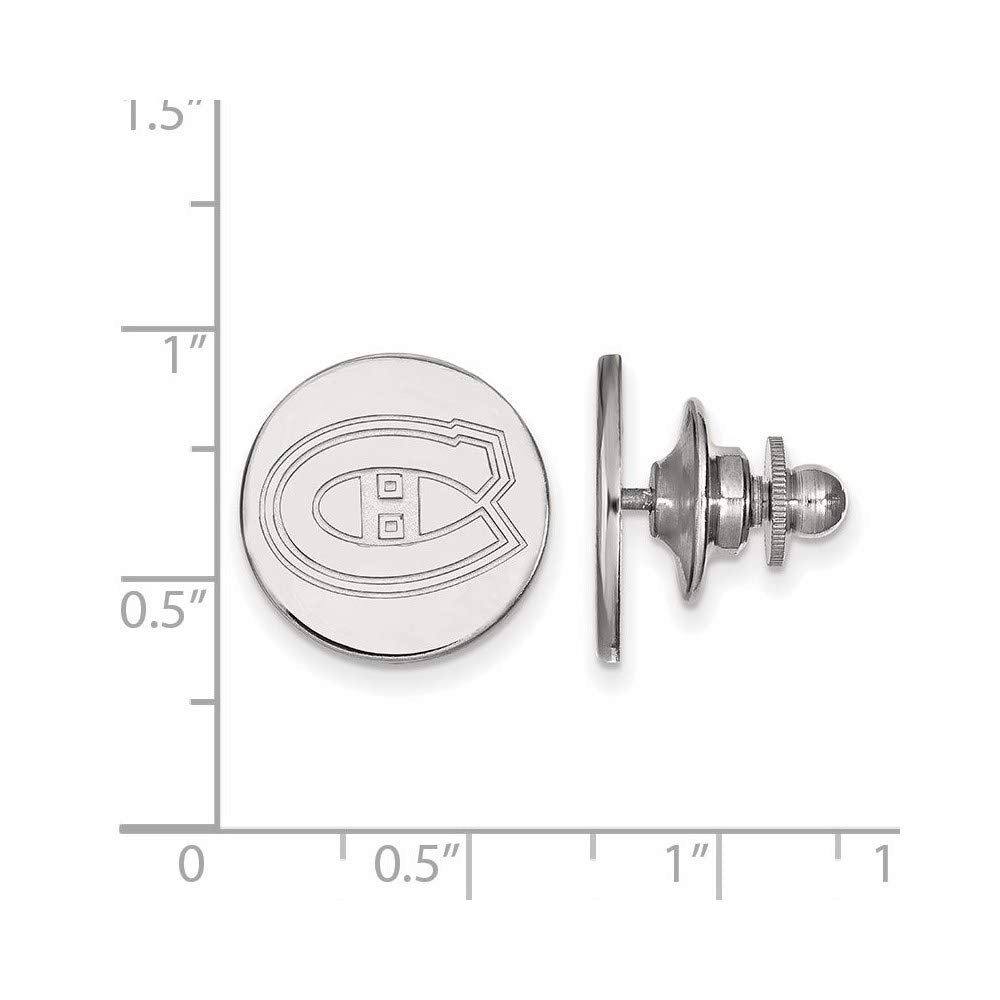 Montreal Canadiens Lapel Pin (Sterling Silver)