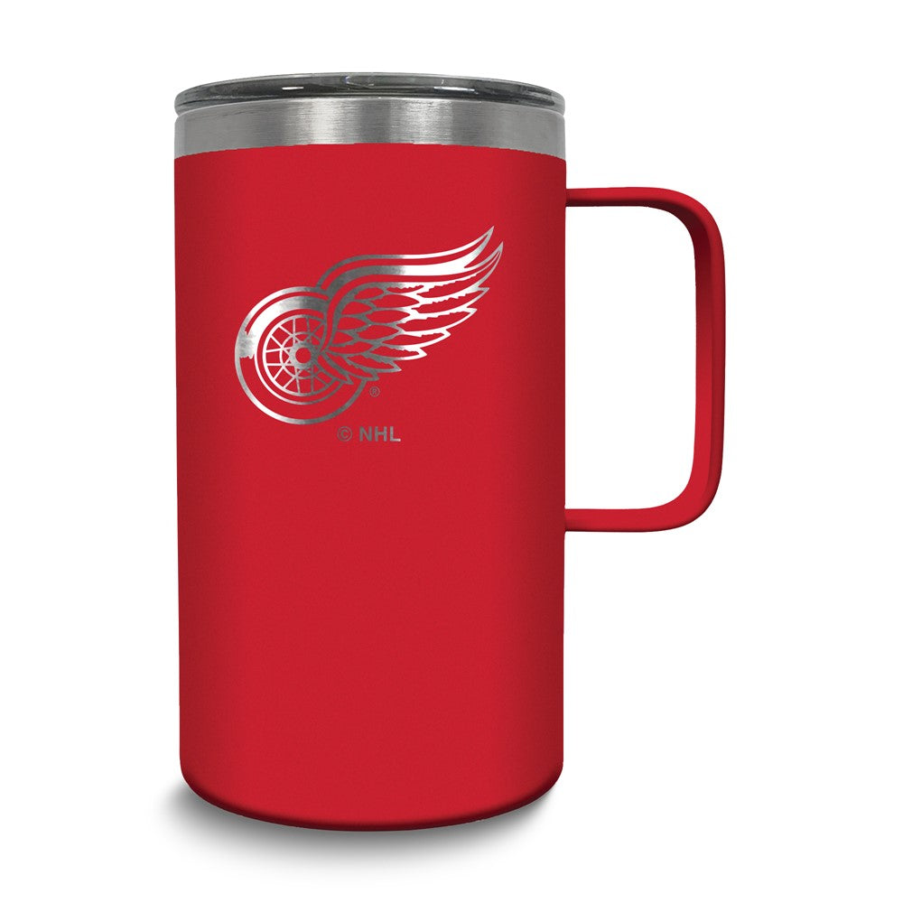 NHL Detroit Red Wings Stainless Steel 18 oz. Hustle Mug with Lid