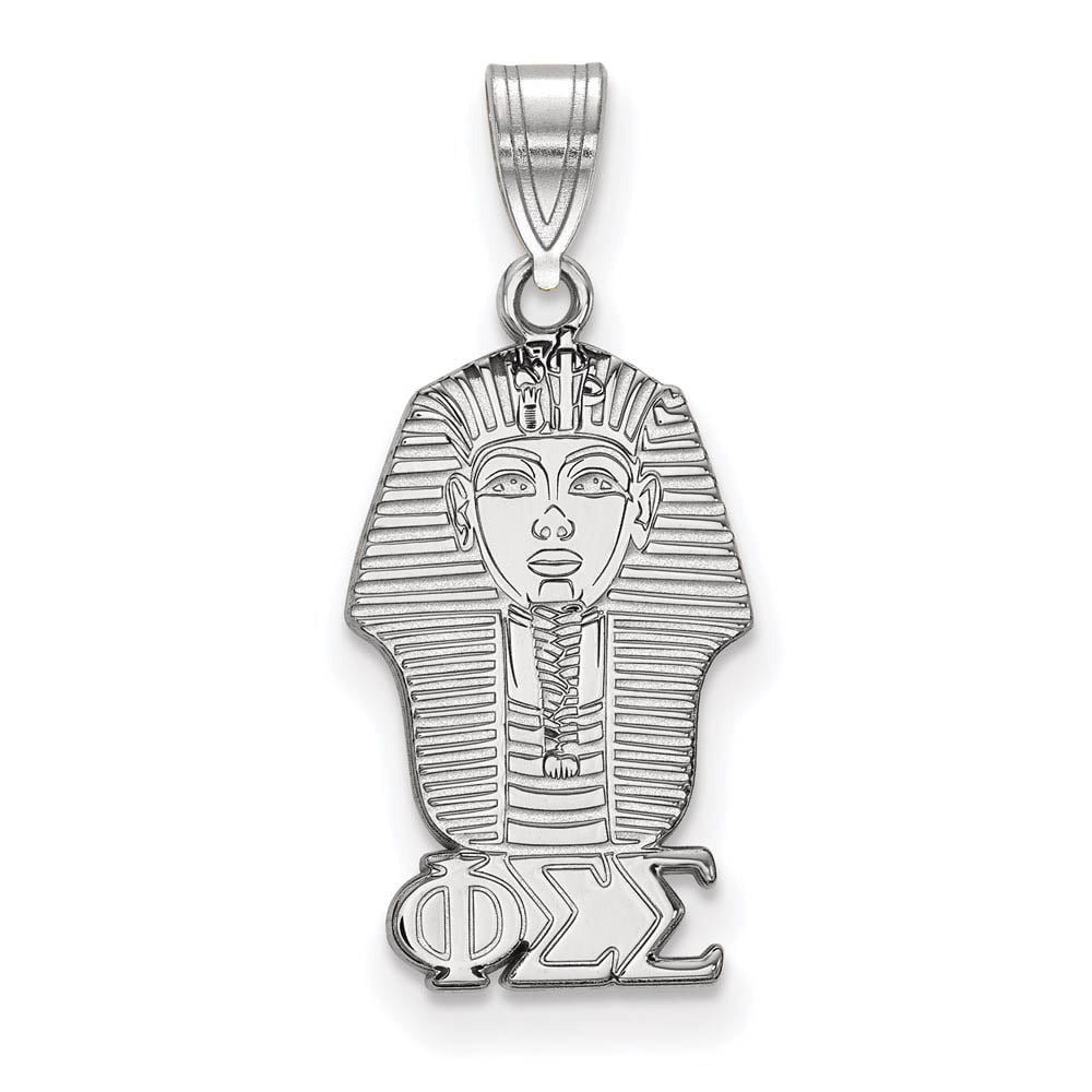 LogoArt SS035PSS Sterling Silver Phi Sigma Small Pendant