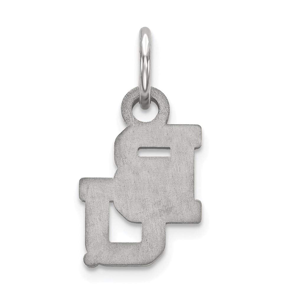 LogoArt Sterling Silver Baylor University Xs Pendant Necklace