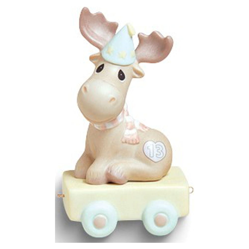 Precious Moments You Mean The Moose To Me Age Thirteen Moose Porcelain Figurine Q-GP714