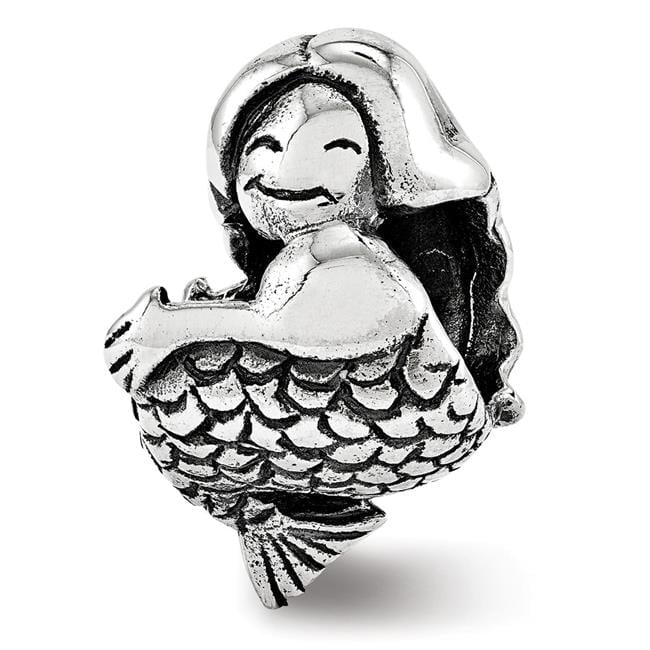 Sterling Silver Reflections Mermaid Bead