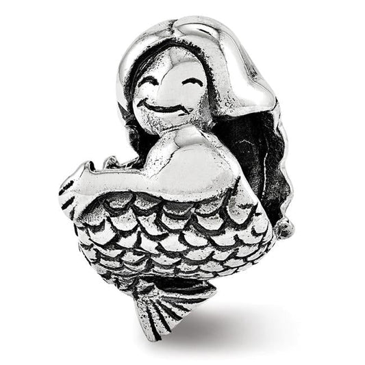Sterling Silver Reflections Mermaid Bead