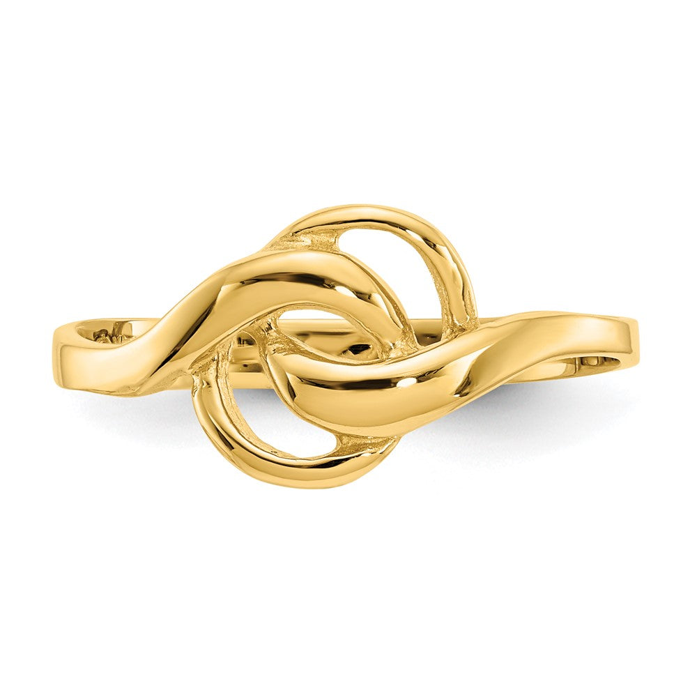 14k Free Form Ring Size 6