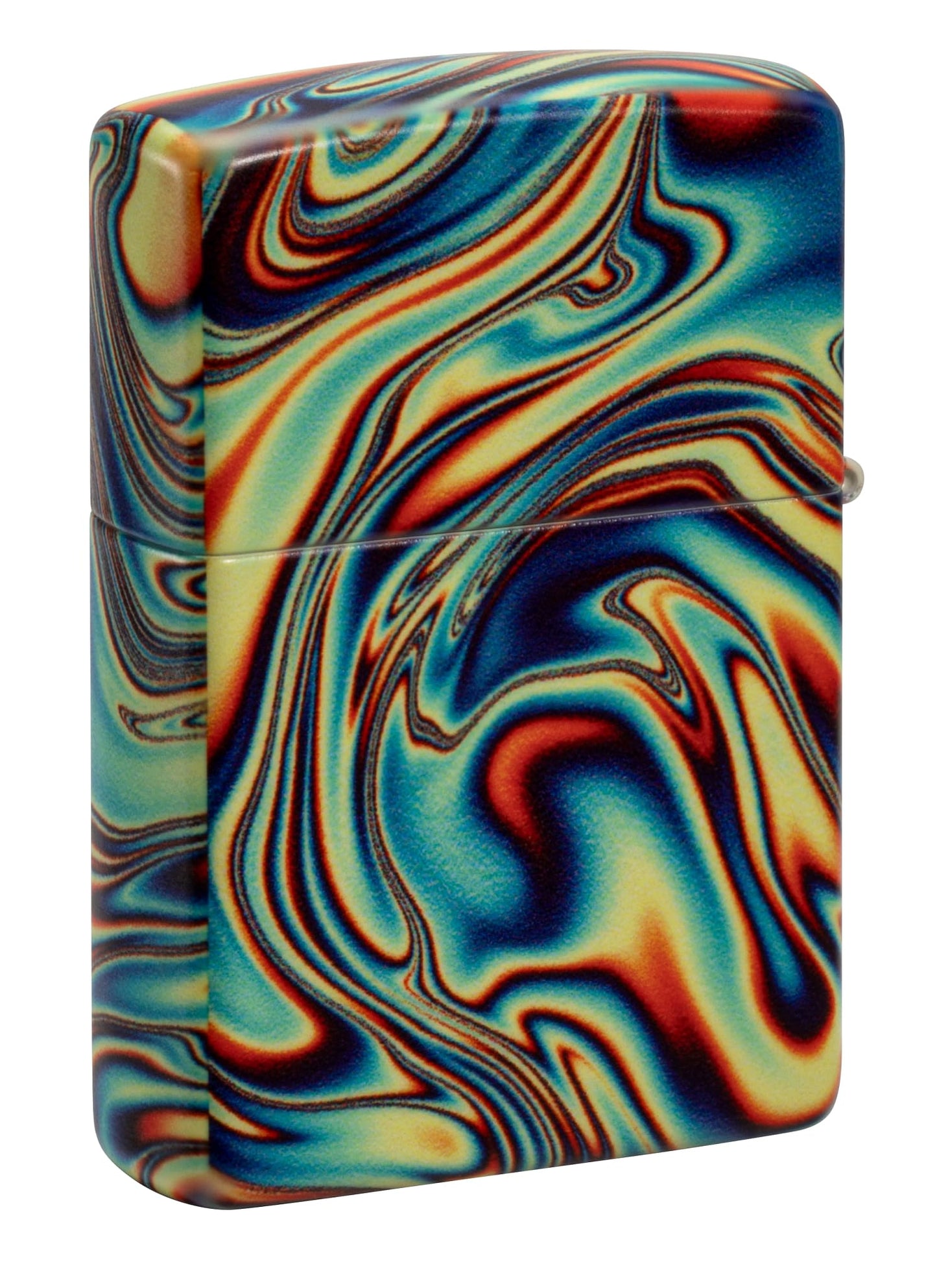 Zippo Colorful Swirl Design Glow in the Dark 540 Color Pocket Lighter