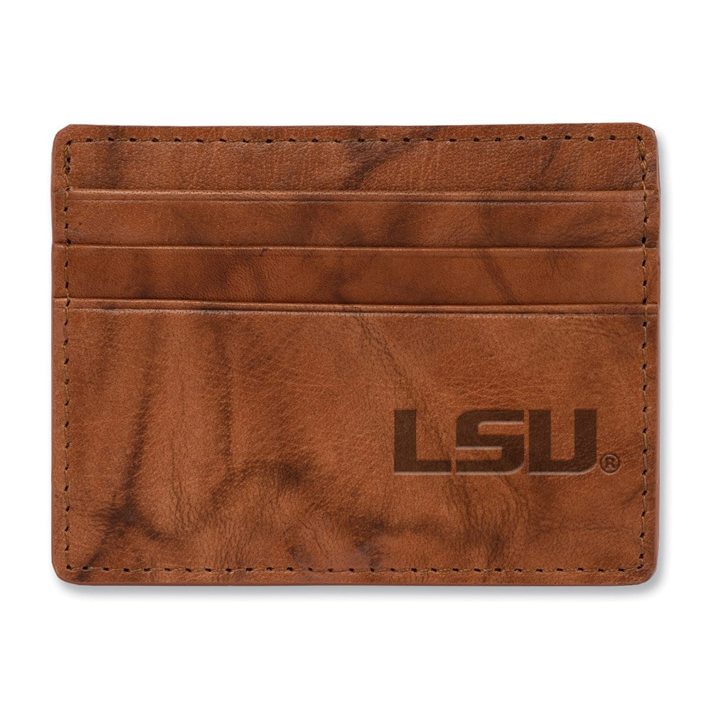 NCAA Rico Industries LSU Tigers  Leather Credit Cart Wallet