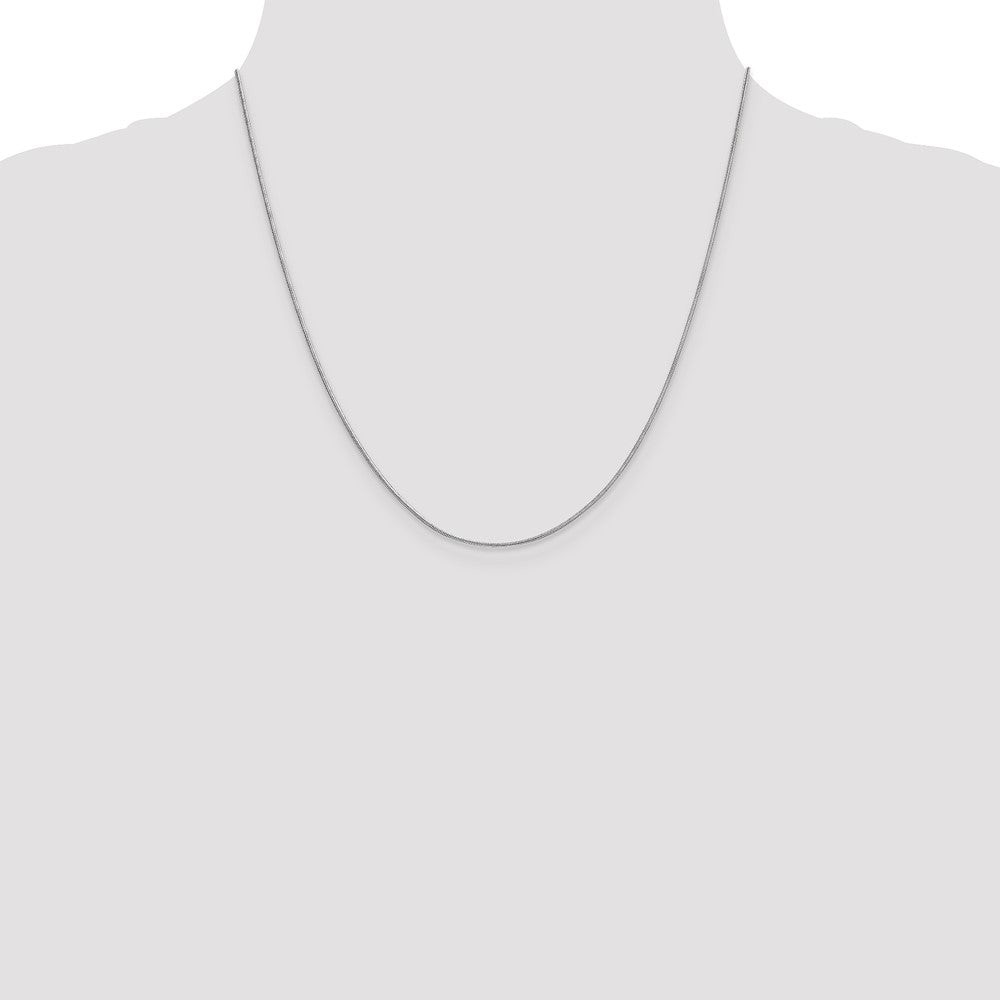 10k WG .9mm Round Snake Chain