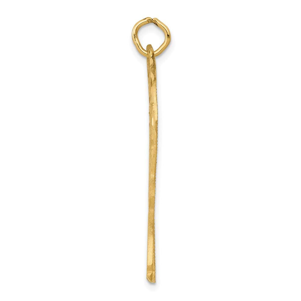 14k Giraffe Charm Yellow Gold
