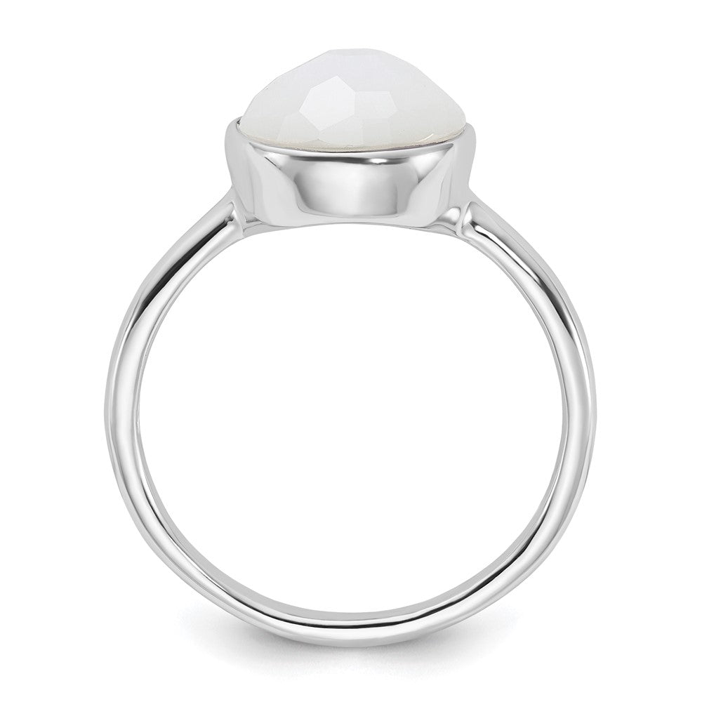 Sterling Silver White CZ Ring