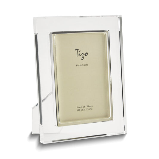 Clear Lucite 5x7 Photo Frame