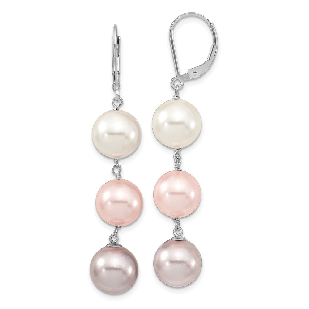Sterling Silver CZ Threader Earrings