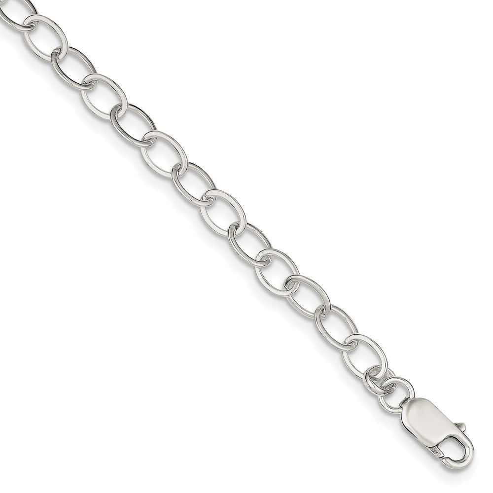 Sterling Silver 8.5inch Fancy Link Bracelet 8.5 inches