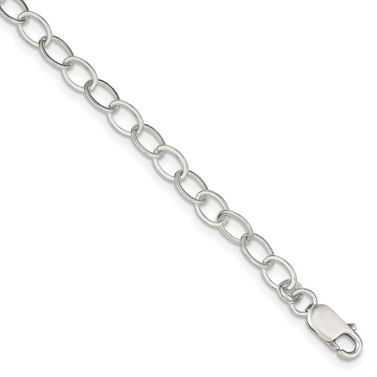 Sterling Silver 8.5inch Fancy Link Bracelet 8.5 inches