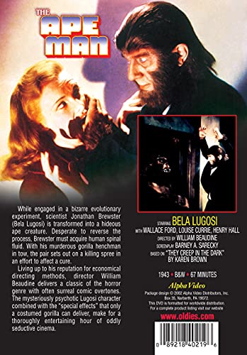 The Ape Man [DVD]