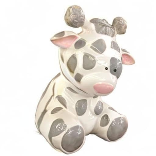 Blue Sky Ceramics Giraffe Bank, Multi