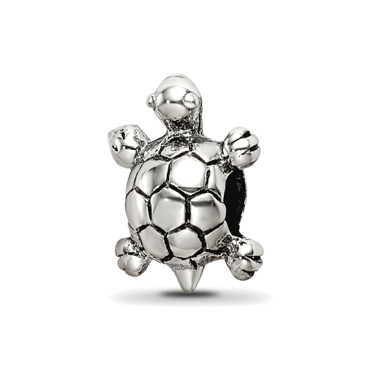 Sterling Silver Reflections Kids Turtle Bead