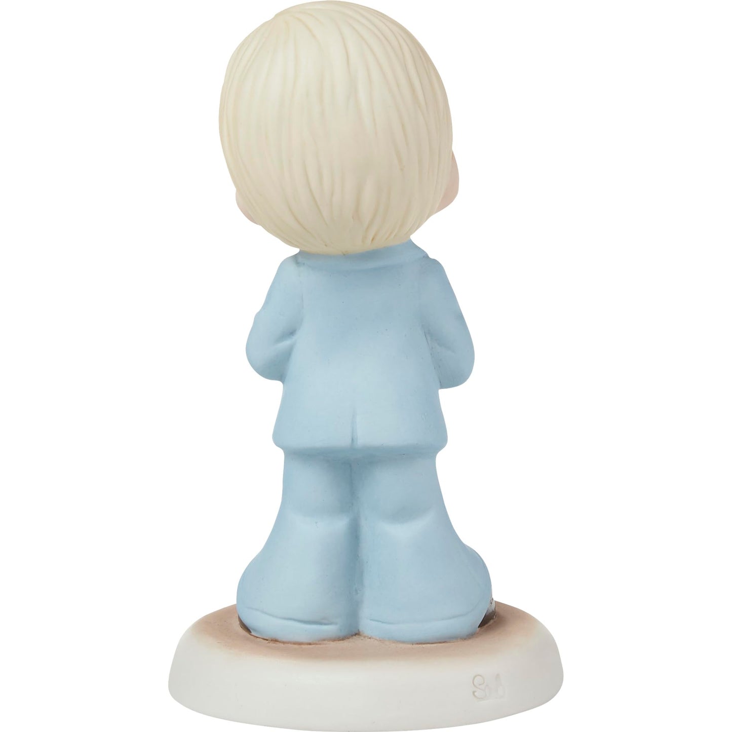 Precious Moments Blessings On Your First Communion Blond Hair/Light Skin Boy Figurine, Count 1