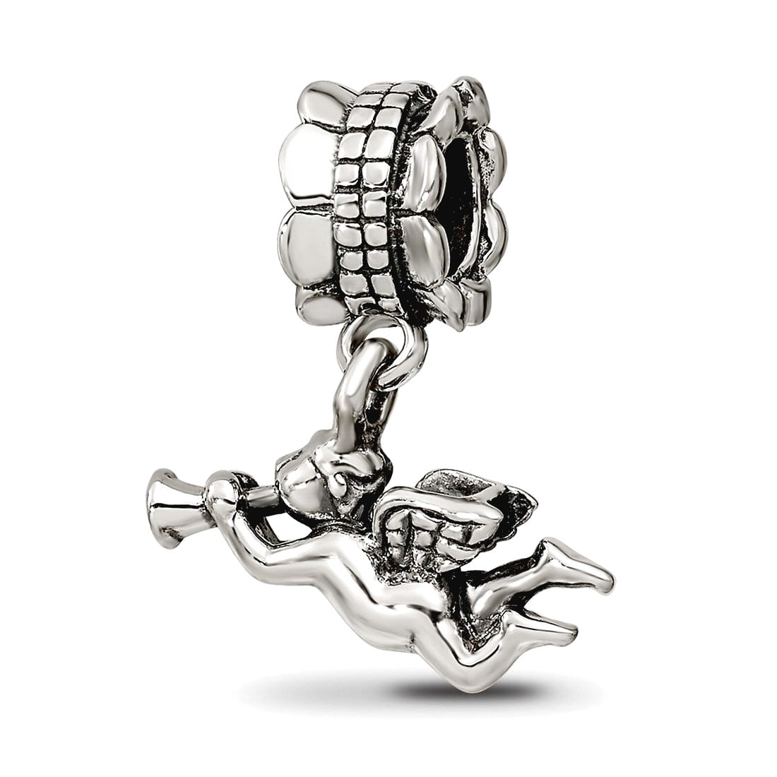 Sterling Silver Reflections Angel Dangle Bead