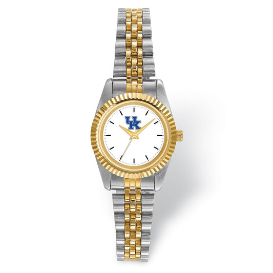 LogoArt University of Kentucky Pro Two-tone Ladies Quartz Watch QUK167