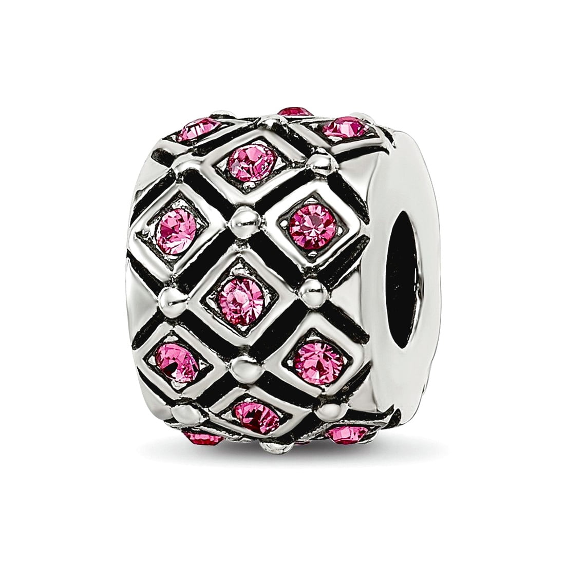 Sterling Silver Reflections October Preciosa Crystal Bead