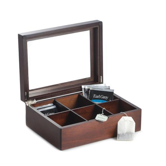 Bey Berk  Alvis Brown Mahogany Tea Box