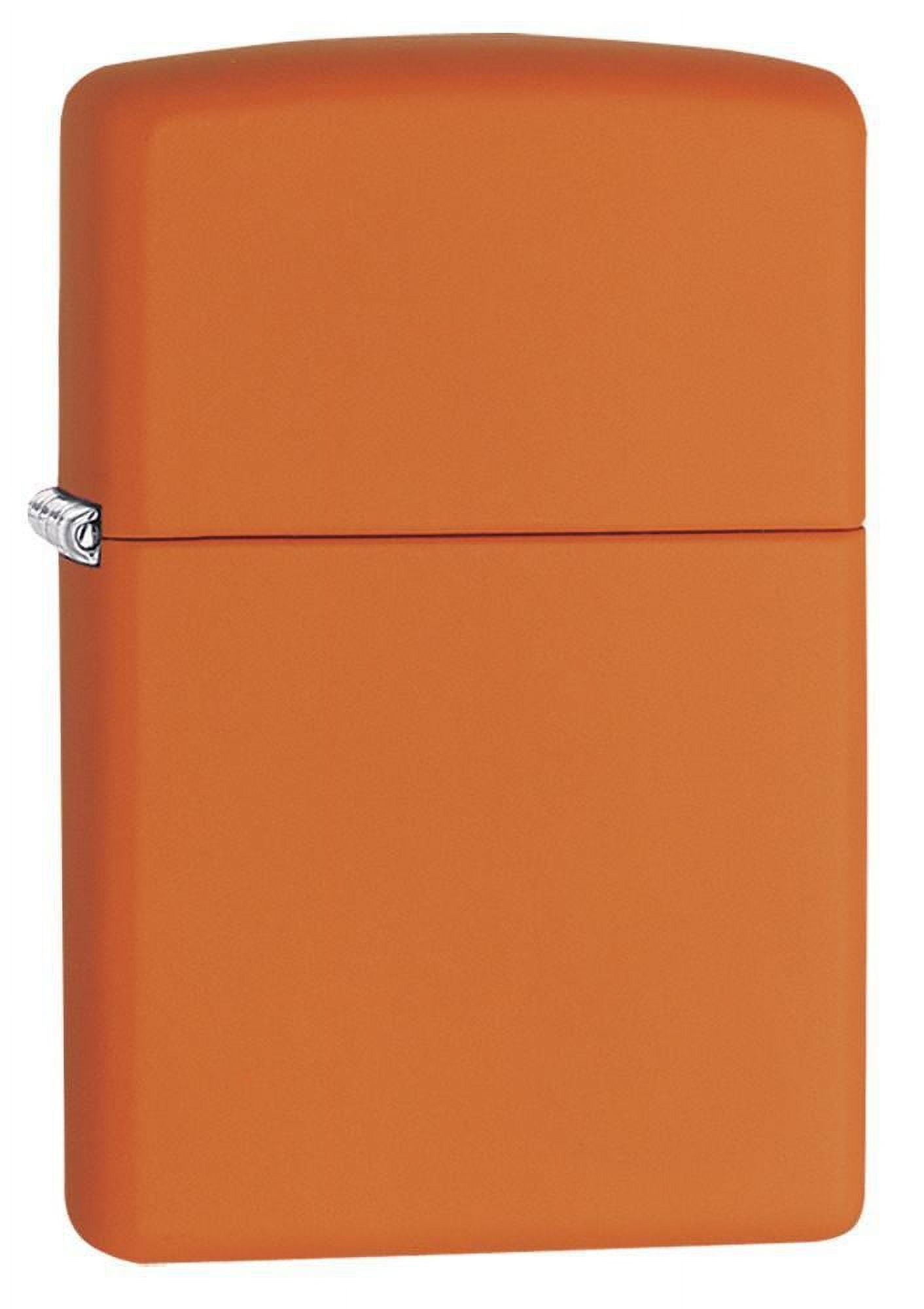 Zippo Classic Orange Matte Pocket Lighter