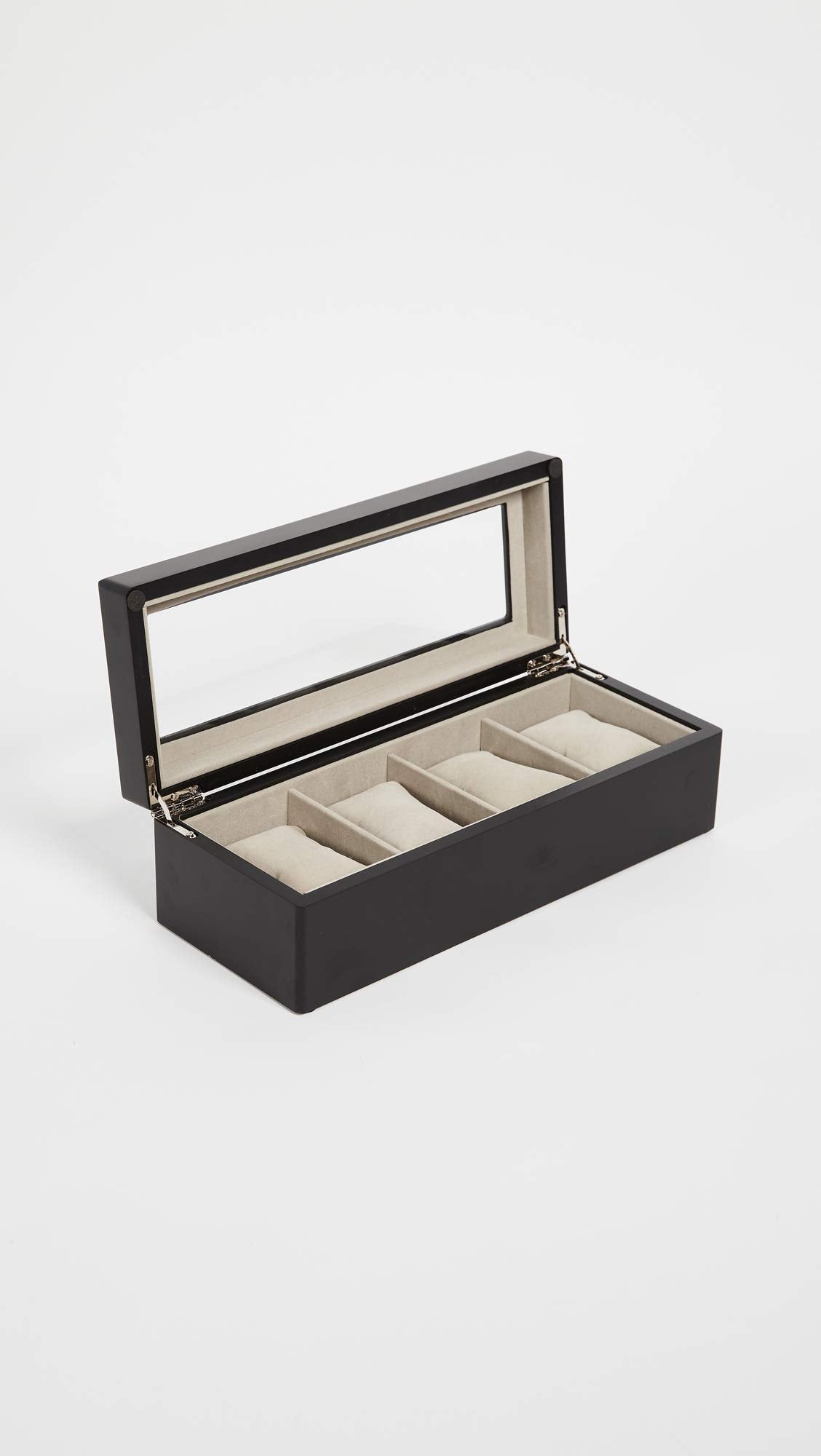 Black Wooden Watch Case - 11.25L x 4.5W x 3.25H in.