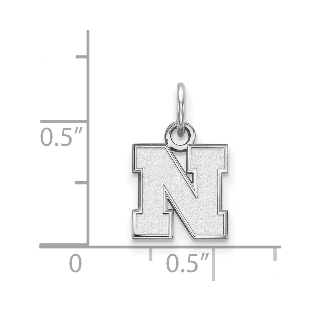 Women's Nebraska Huskers Sterling Silver XS Pendant