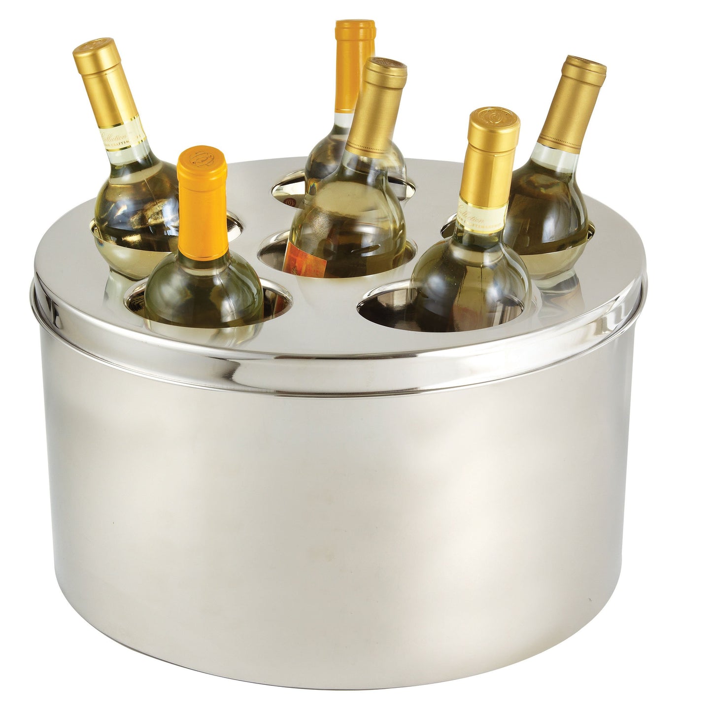 Leeber 72415 15.75 in. Double Wall Beverage Tub with 6 bottle Lid
