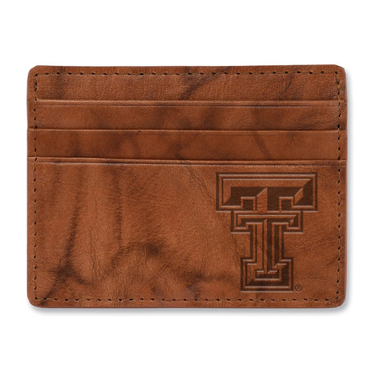 NCAA Rico Industries Texas Tech Red Raiders Standard Leather Credit Cart Wa