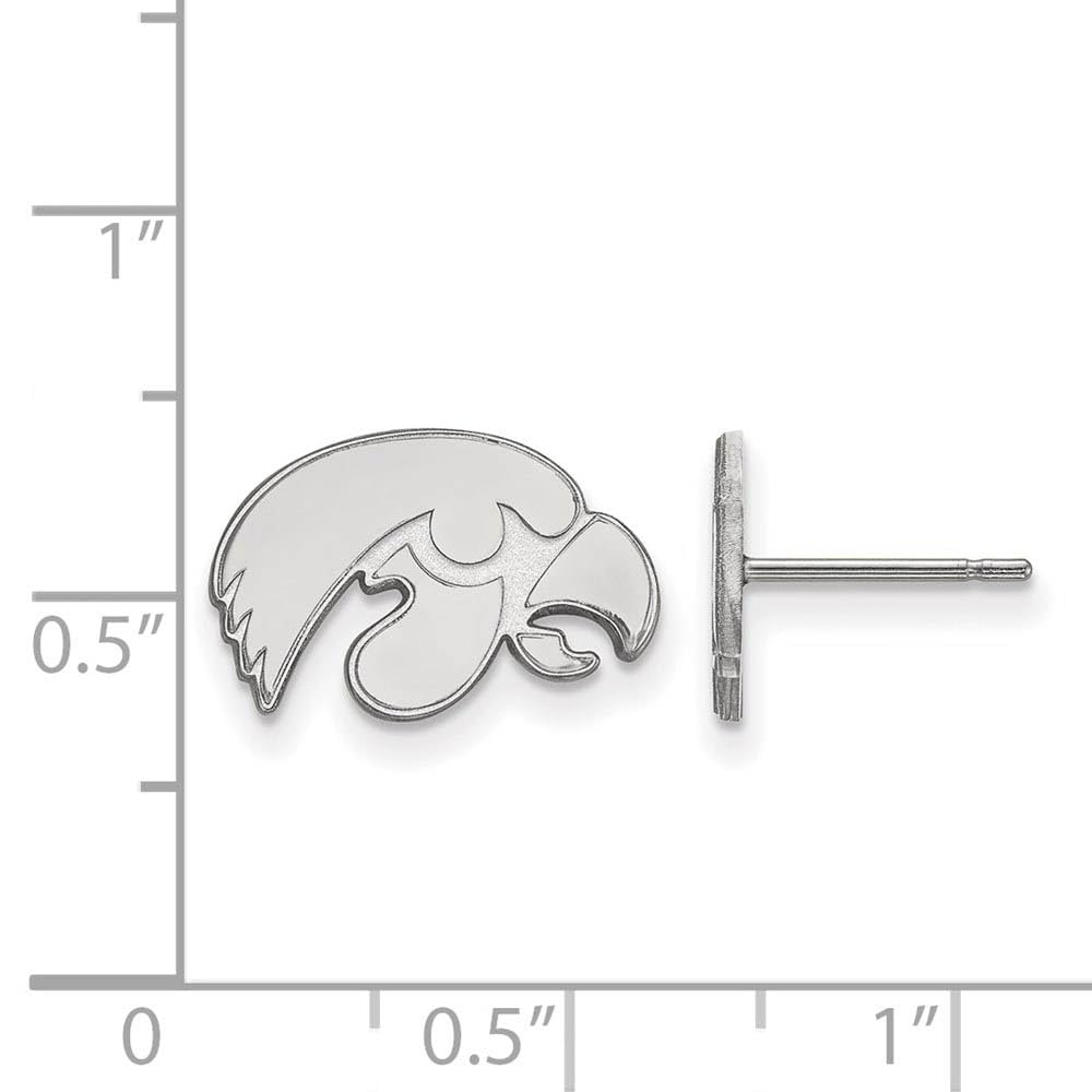 Women's Iowa Hawkeyes Sterling Silver XS Post Earrings