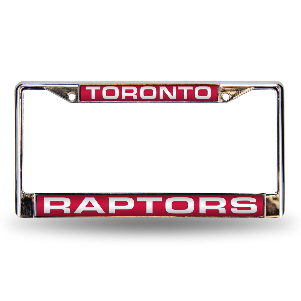Toronto Basketball Raptor's Chrome Metal Laser Cut License Plate Frame