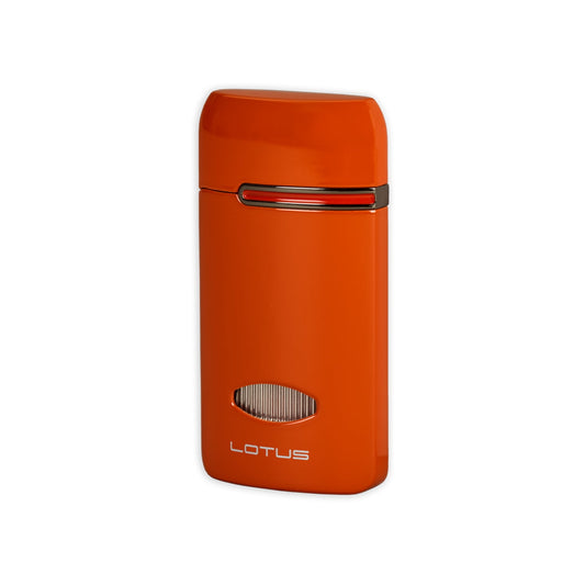 Lotus Lighter L76 Matrix Triple Jet Lighter w/ Cigar Punch