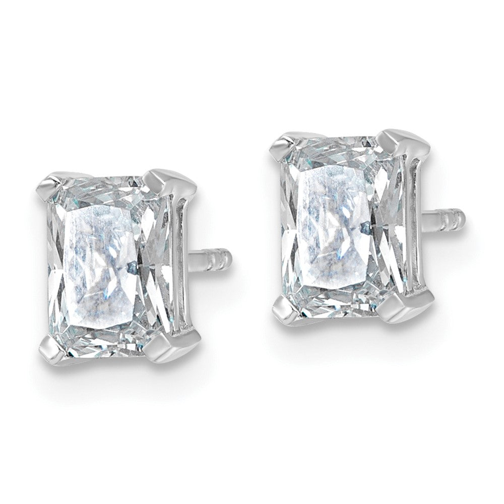 14kw Radiant 5mm Post Earring Mountings