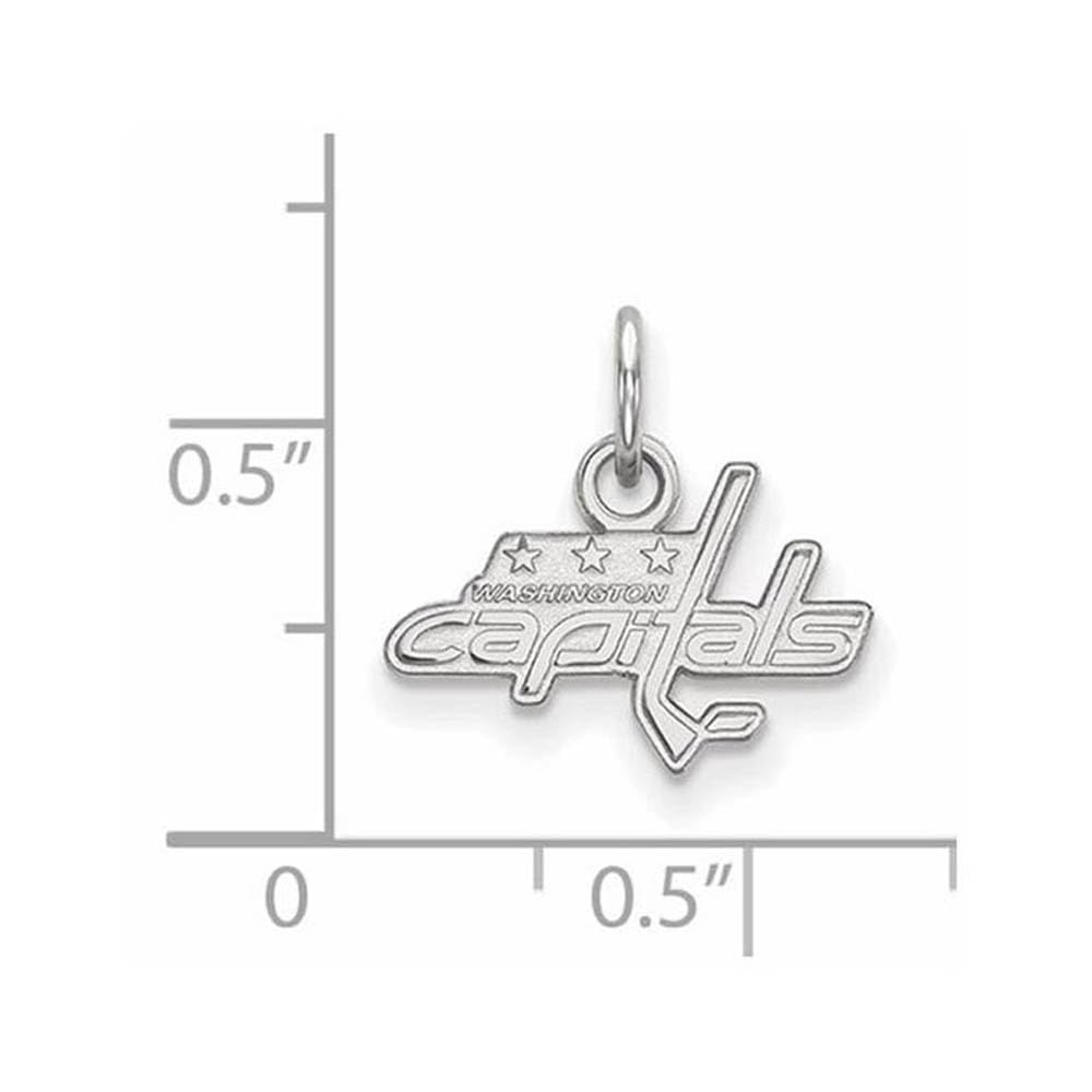 Women's Washington Capitals Sterling Silver XS Pendant