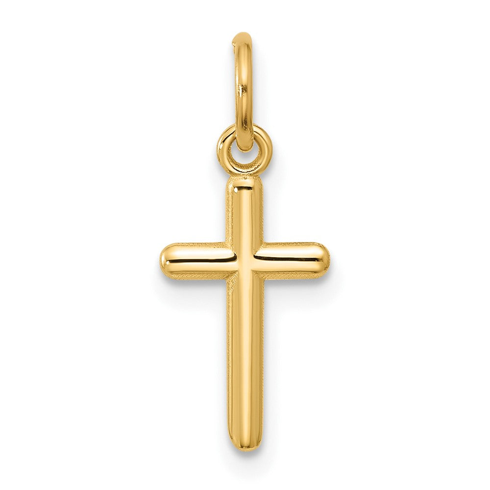 14k Cross Pendant Yellow Gold