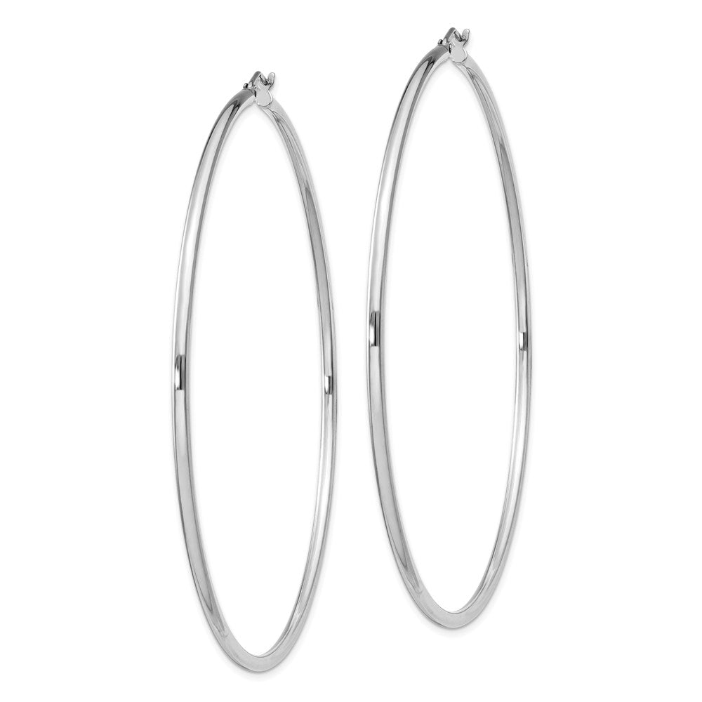 Sterling Silver White FW Cultured Pearl 9-10mm Button Earrings