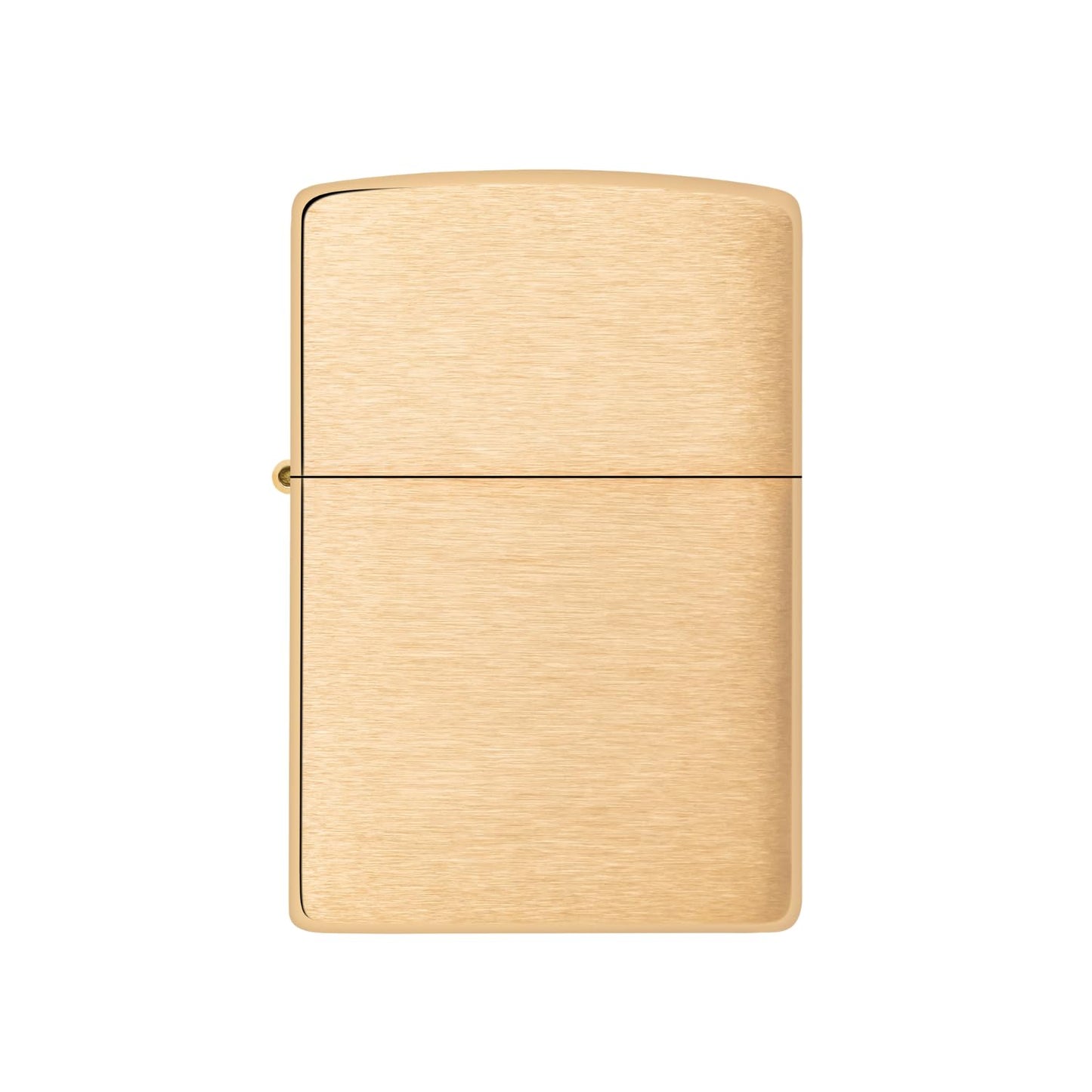Zippo Classic Brushed Brass Pocket Lighter
