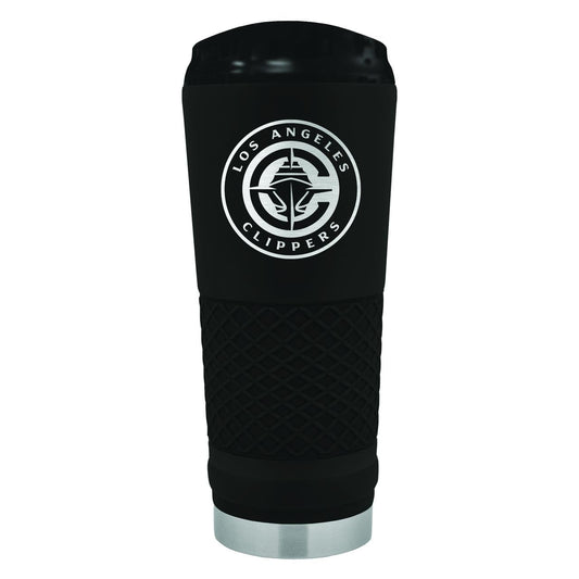 Black LA Clippers Stealth Matte 24oz Tumbler