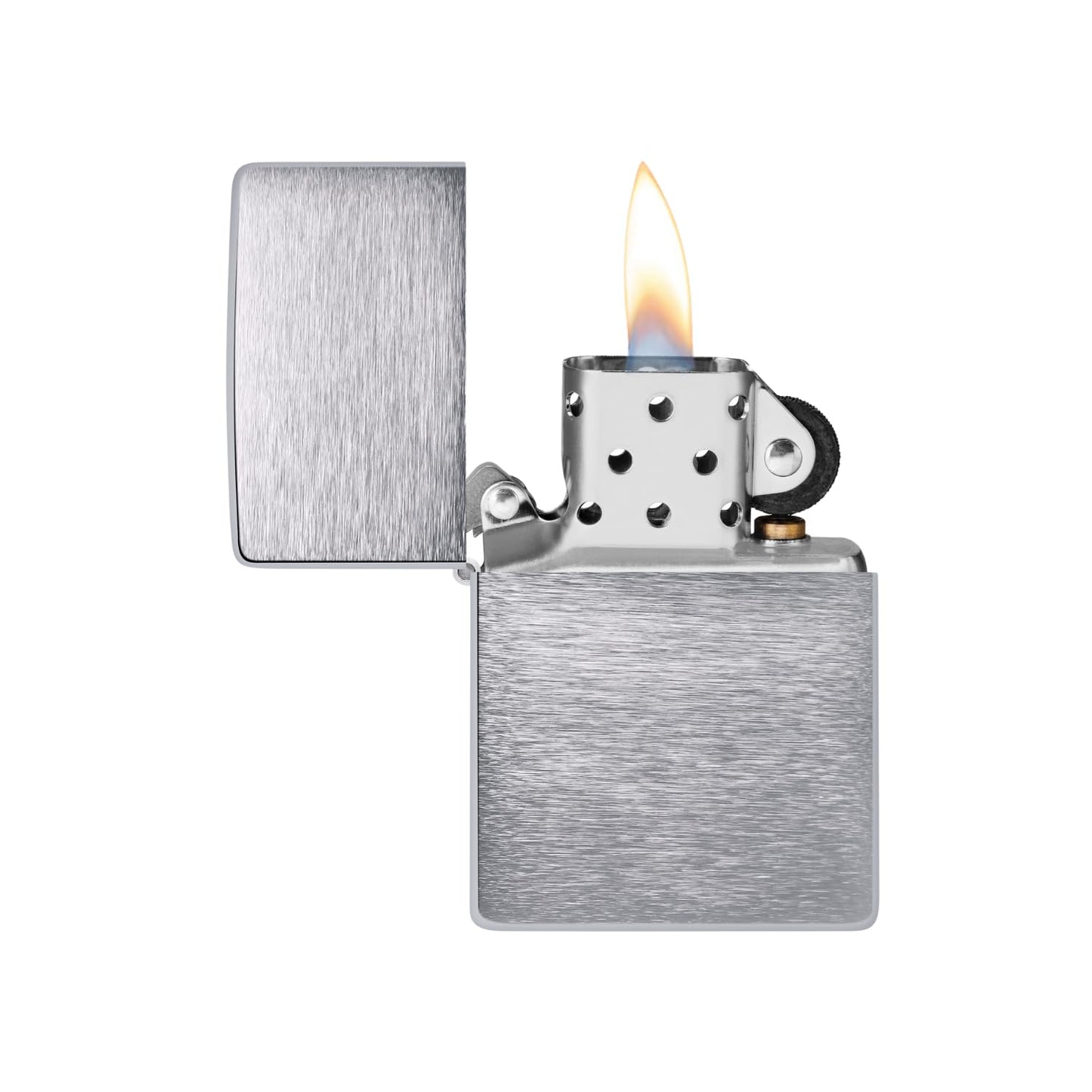 Zippo  Vint Br Fin Chrome Lighter