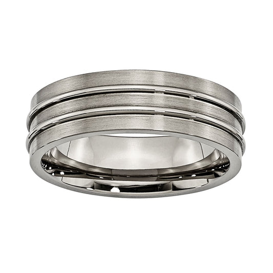 Titanium 7mm Comfort-fit Band