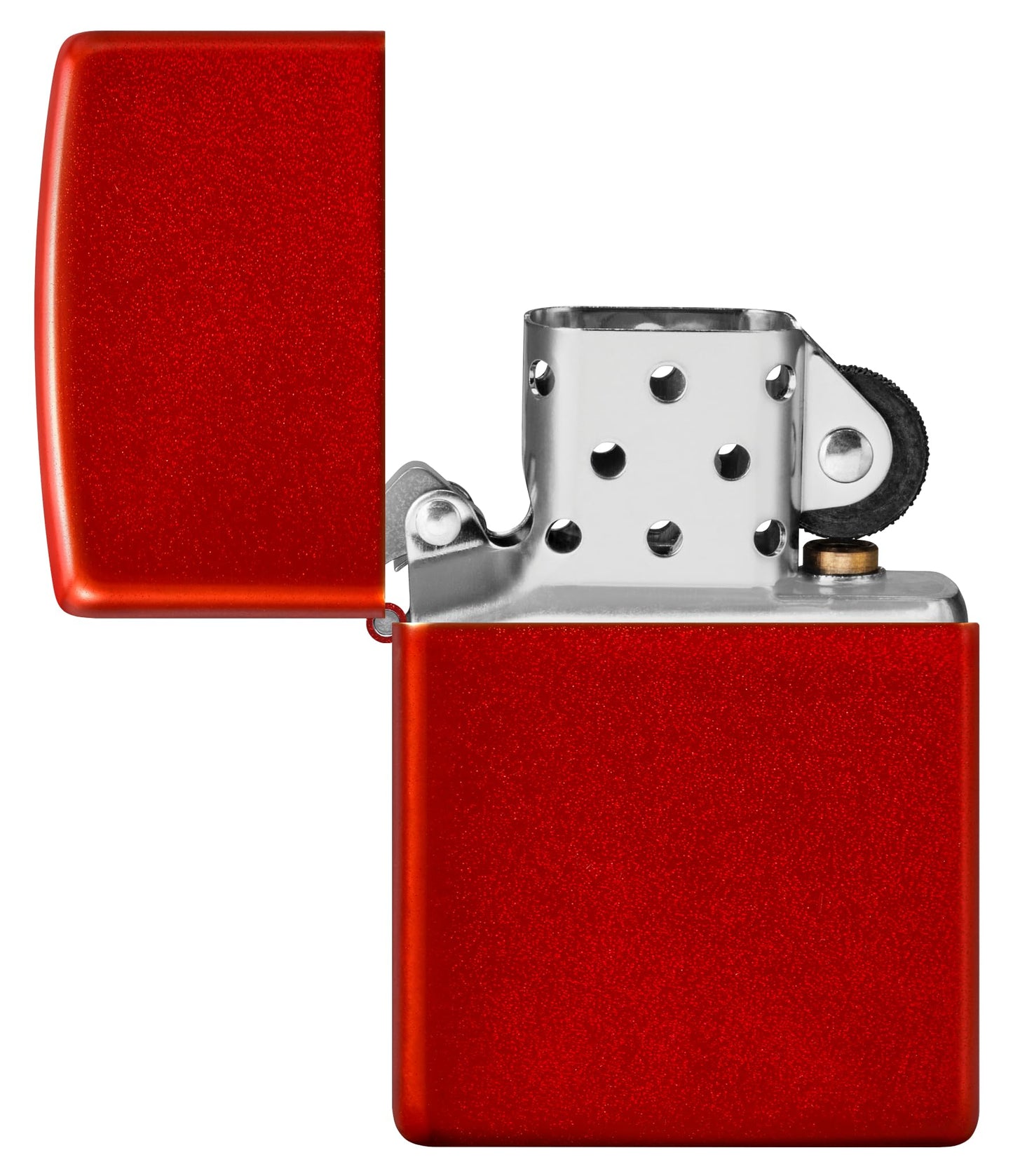 Zippo Metallic Red Matte Pocket Lighter
