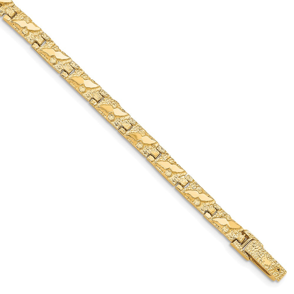 10k 5.5mm NUGGET Bracelet