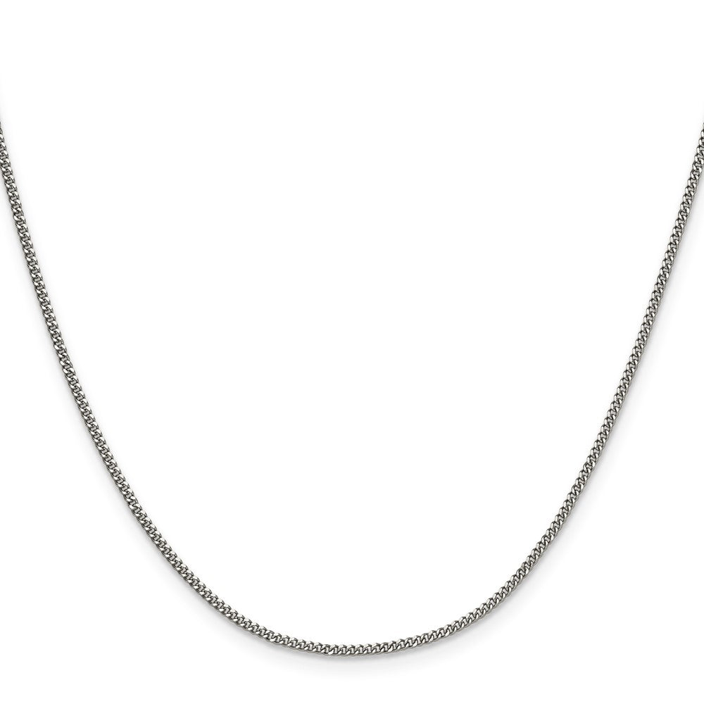 Chisel Stainless Steel Polished 1.5mm 18 inch Curb Chain
