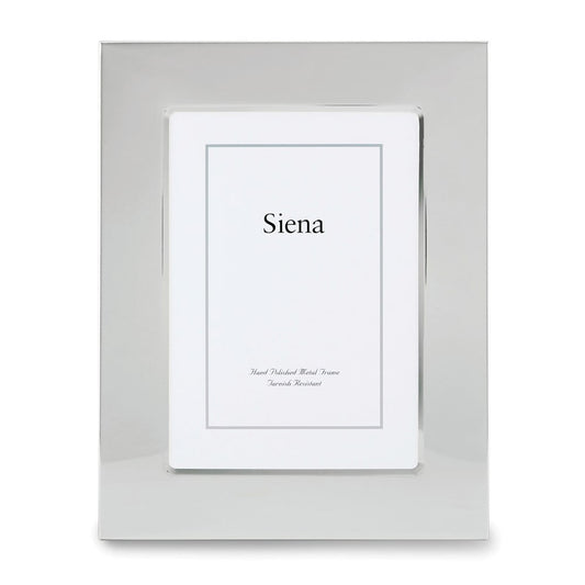 Silver-plated Tarnish-resistant Plain Wide 8x10 Frame QGM22465